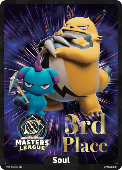 3rd Place PR Card ESOUL-015